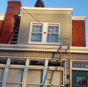 new siding installation