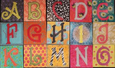 LETTERS | Colors of Praise Needlepoint's
