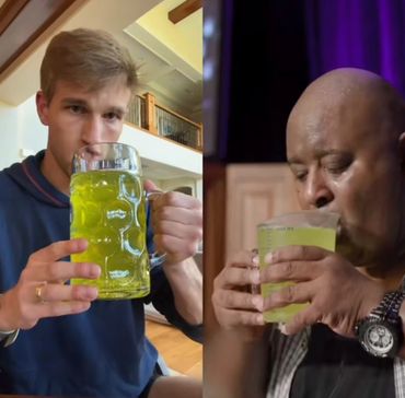 Jalen Franko vs Badlands Chugs for Guinness World Record of fastest time to drink 1 liter of soda.
