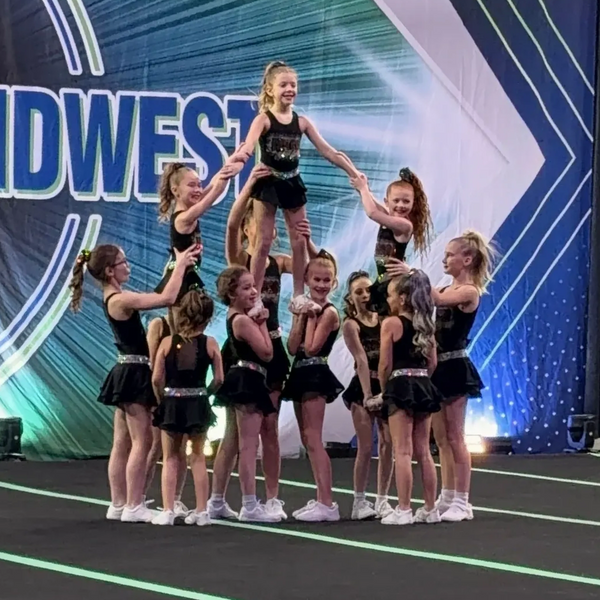 Novice All Stars Cheer Team