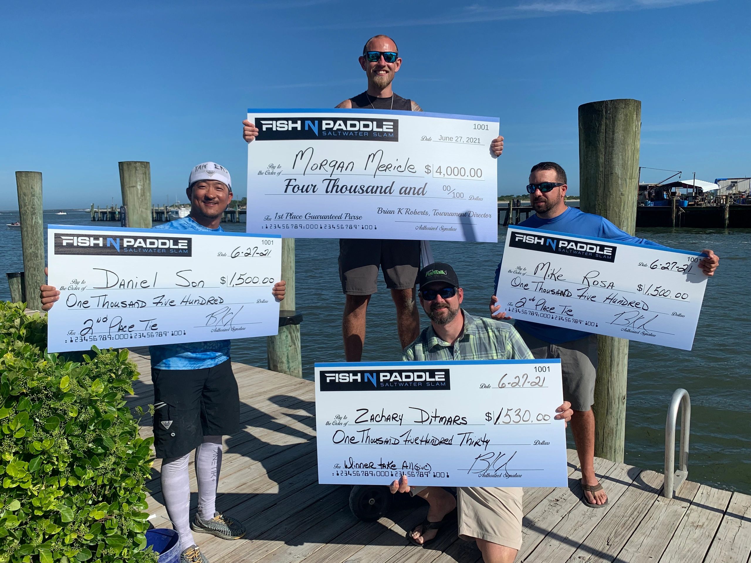 Fish N Paddle Saltwater Slam Kayak Fishing, Tournament