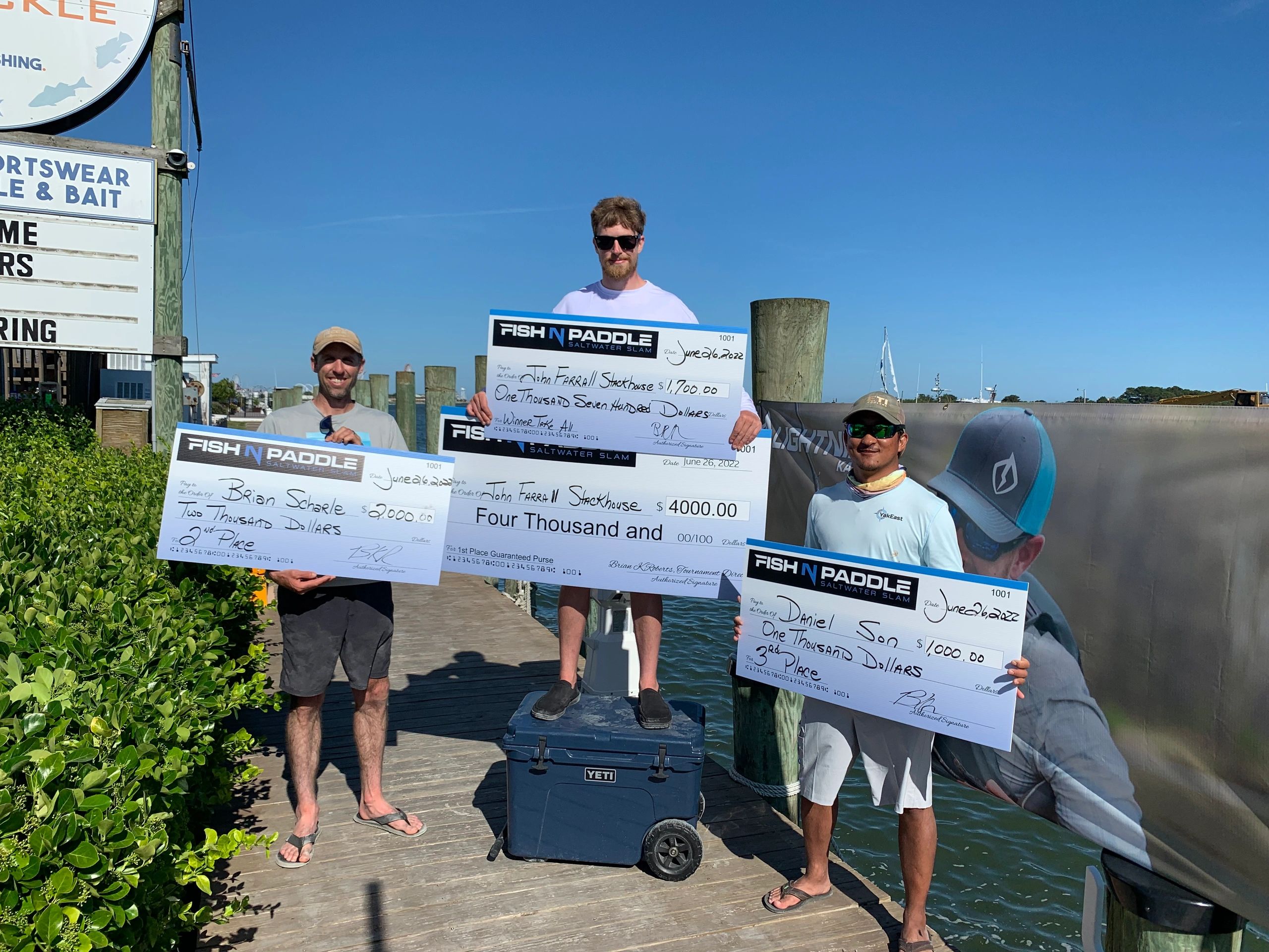 Fish N Paddle Saltwater Slam Kayak Fishing, Tournament