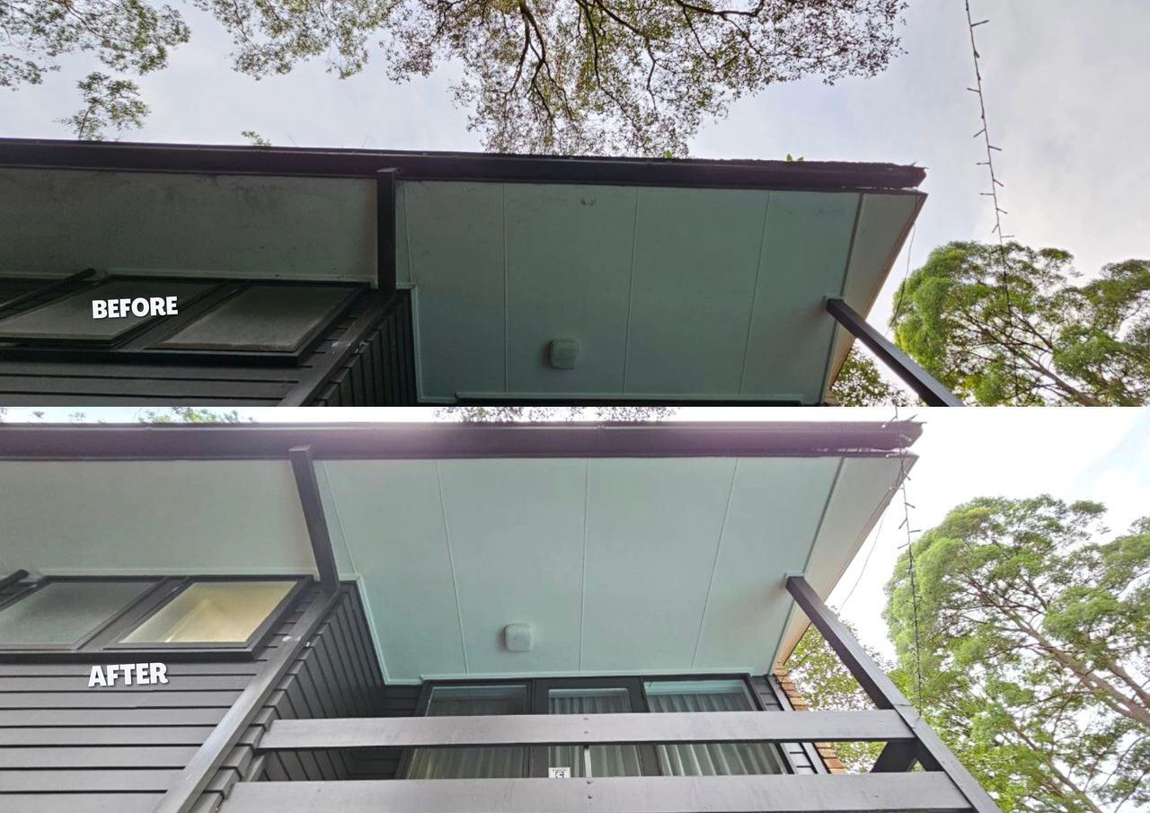 Fascias and Eaves cleaning - Softwash Pro