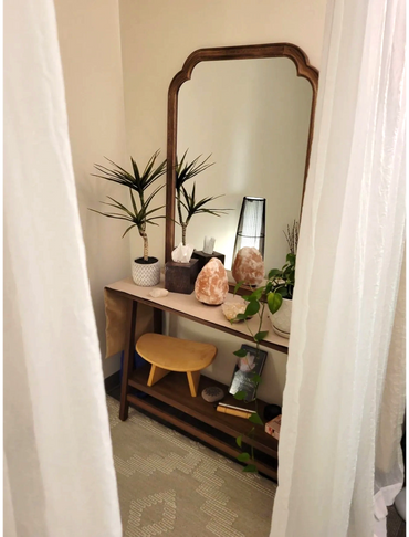 Meditation nook for clients