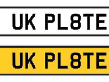 buy number plates in Slough, Berkshire - 2D plates for sale, 3D plates for sale, 4D plates for sale