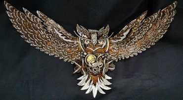 Scrap Metal Owl