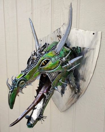 Scrap Metal Dragon