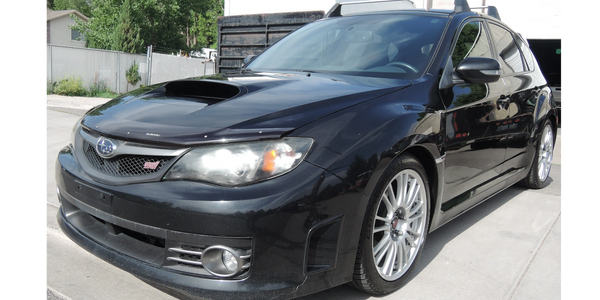 Black Subaru STI Hatch We Sold 