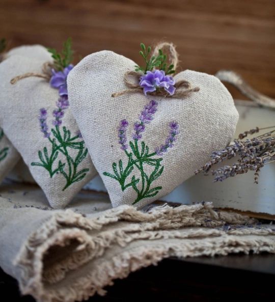 Lavender Heart Sachets