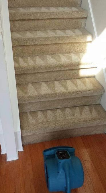 Stair cleaning 