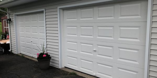 Garage door installation