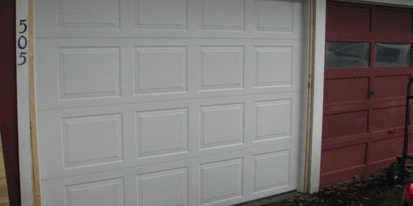 Garage door renovation