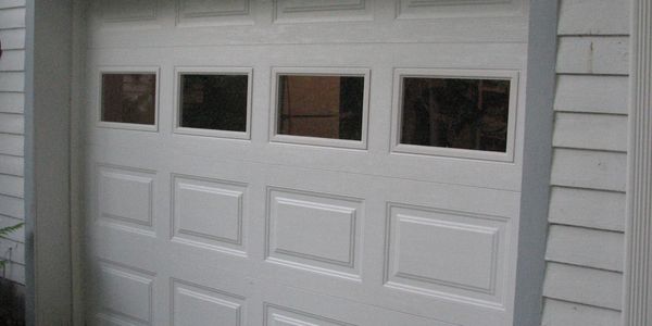 Garage door installation