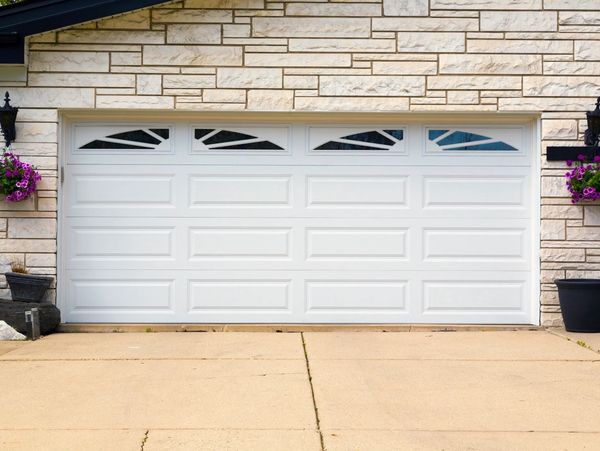 Garage door with windows
insulated garage door install
Clopay
