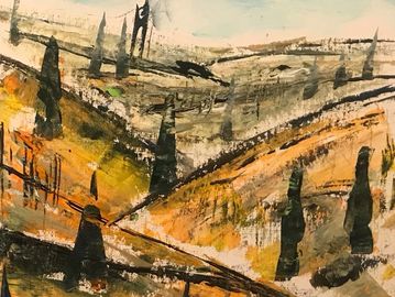 Abstract image of Dartmoor