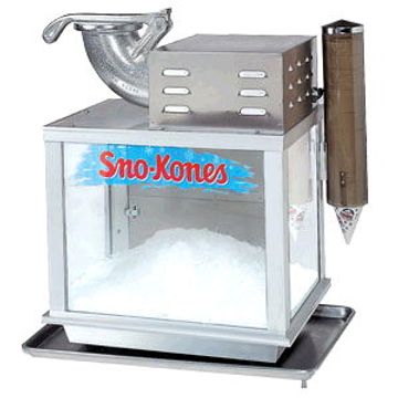 Snow Cone SnoCone machine rental