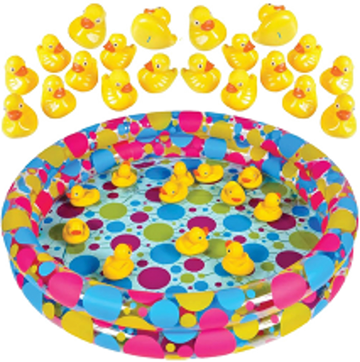 Duck pond carnival game