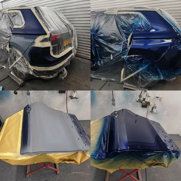 The care is ready for painting, with an amaizing finish