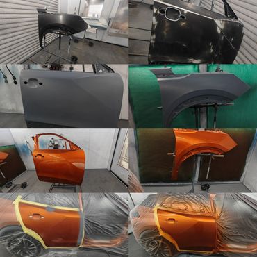 Special system wet on wet with blending and perfect finish