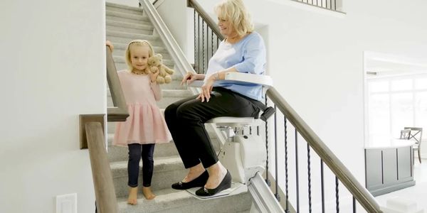 Indoor Chairlift to avoid stairs. Keep you at home in the home you love.