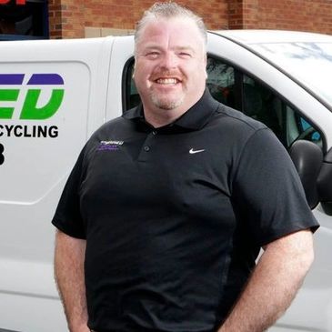 Michael Cluskey, MD of Go Shred, in their first publicity picture from 2014