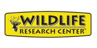 Logo of Wildlife Research Center with a deer illustration.
