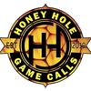 Logo of Honey Hole Game Calls from 2003.