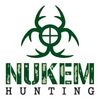 Biohazard logo with Nukem Hunting text.
