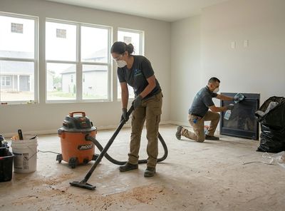 New Post Construction Cleanup by Cruz Cleaning Service in Crystal Lake IL