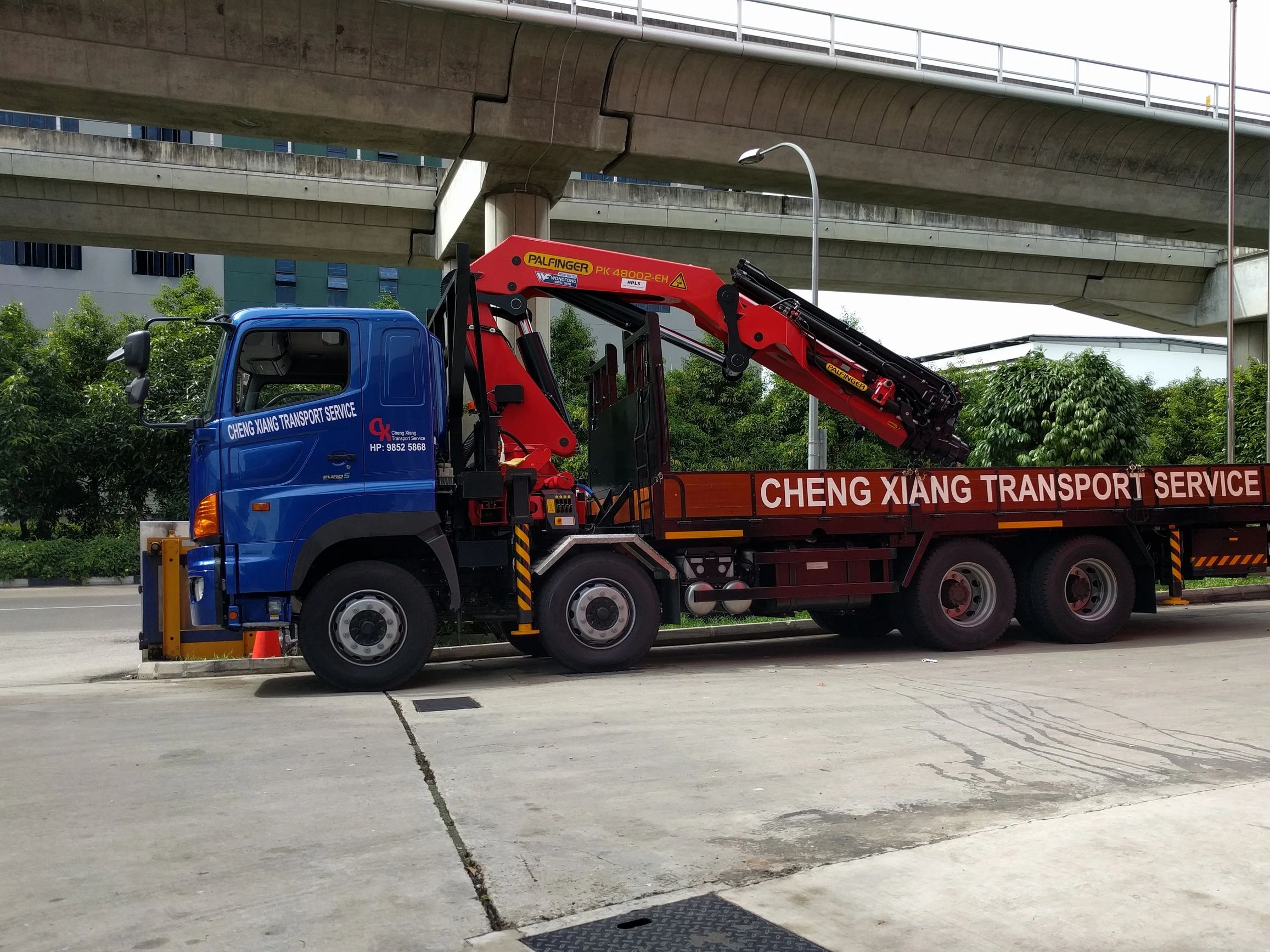 Cheng Xiang Transport Lorry Crane Display Picture