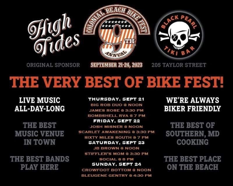 Colonial Beach Bike Fest 2025