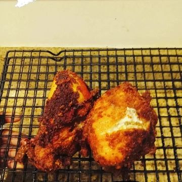 Jamaican Chicken 2 go! You can have it spicy with Jerk or sweet and tangy with that Barbie Fried Chi