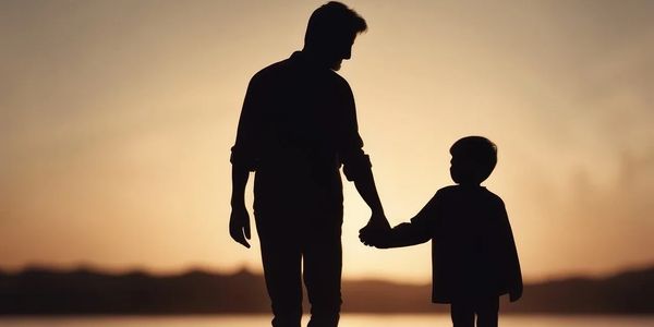 father leading son in faith