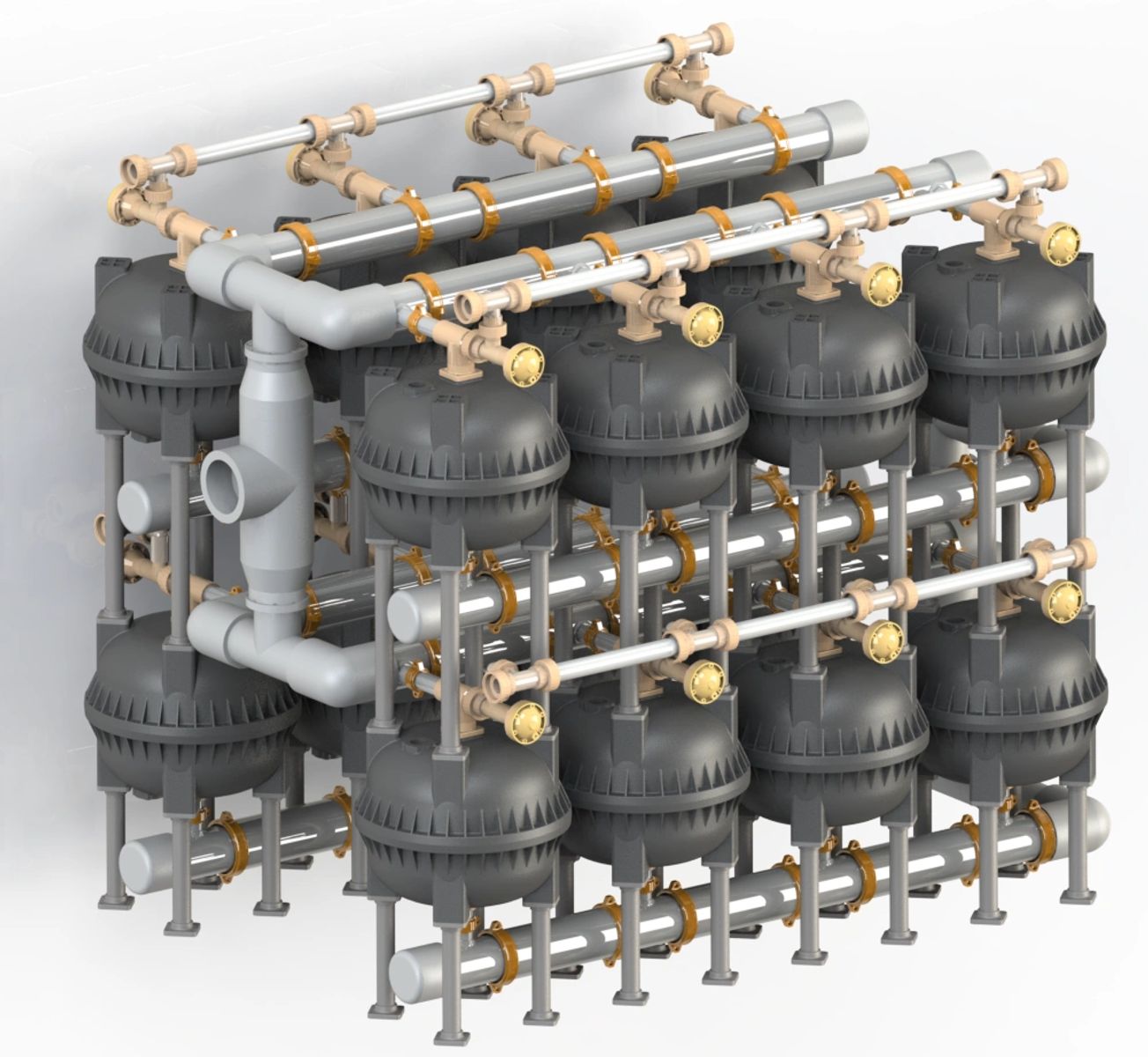 Epiphene CPH-16 silt & sand separator vessel