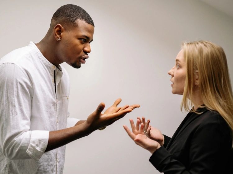 man and woman getting help with Anger management in Denver CO.