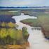 Plein Air Painting, Oil Painting, Assateague