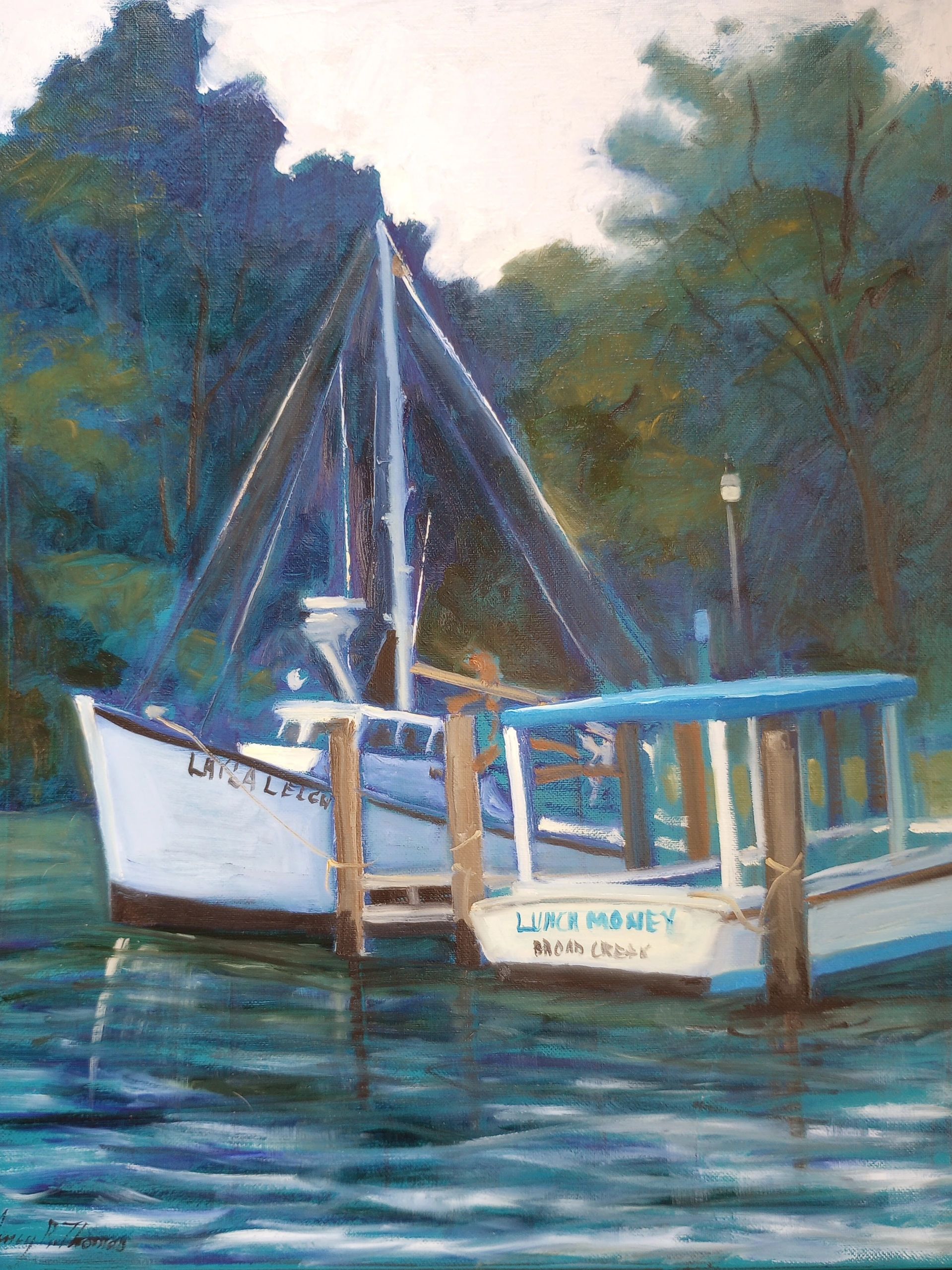 Plein Air Painting, Oil paiinting,  Paint Stevensville