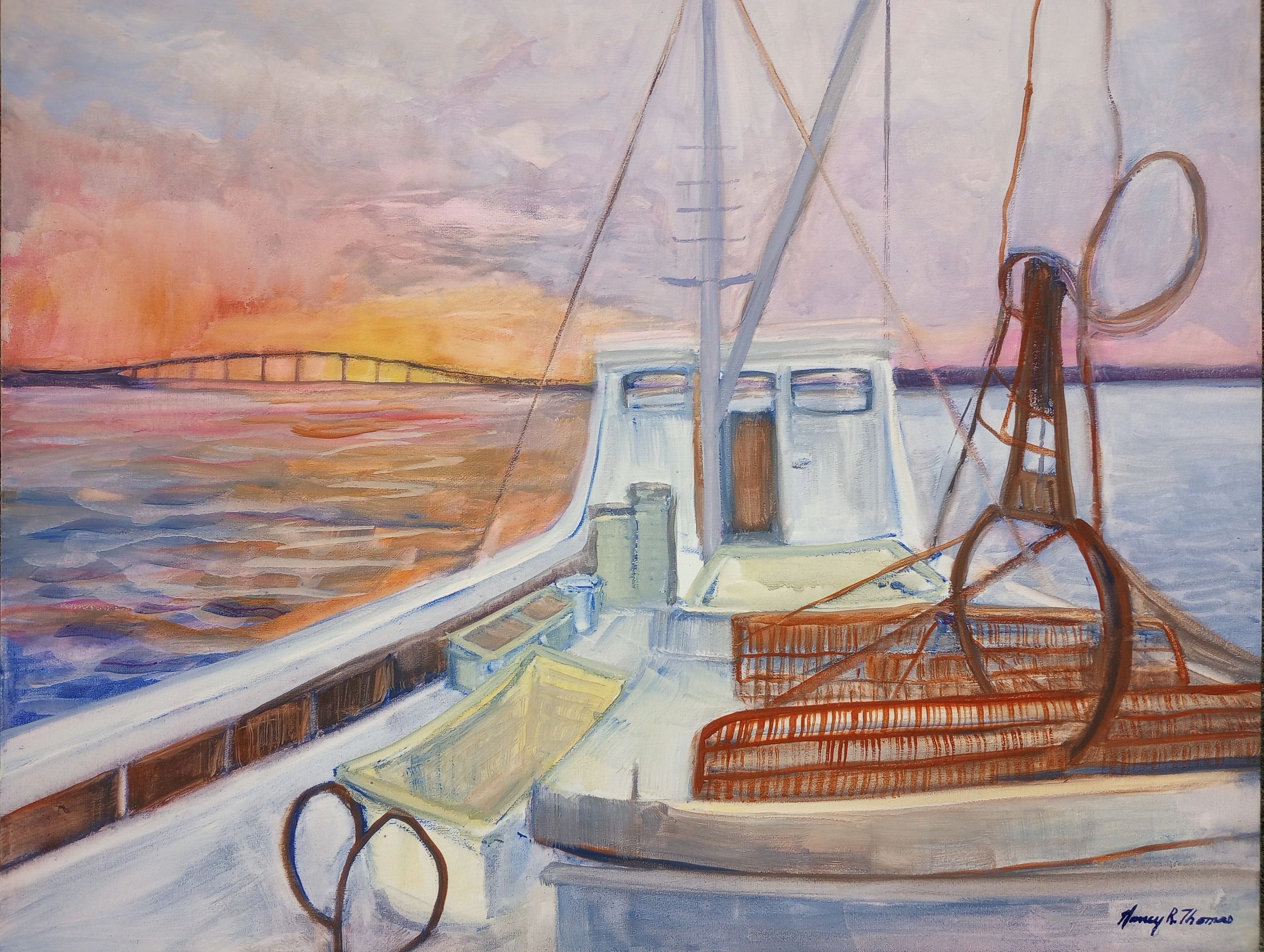 Studio Painting in Gouache