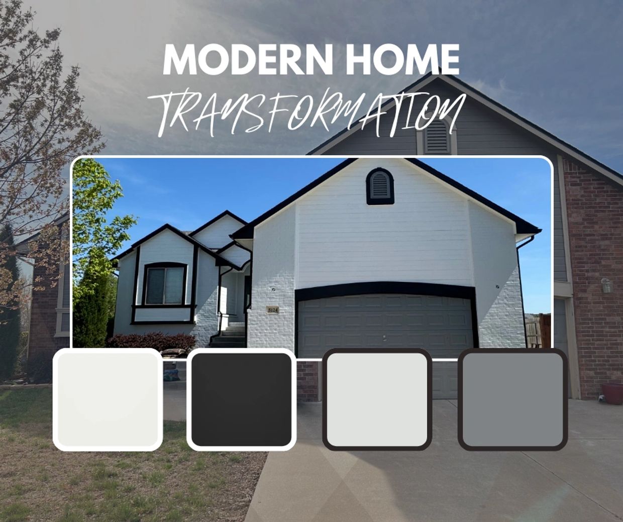 A house that we refurbished and gave a modern look.