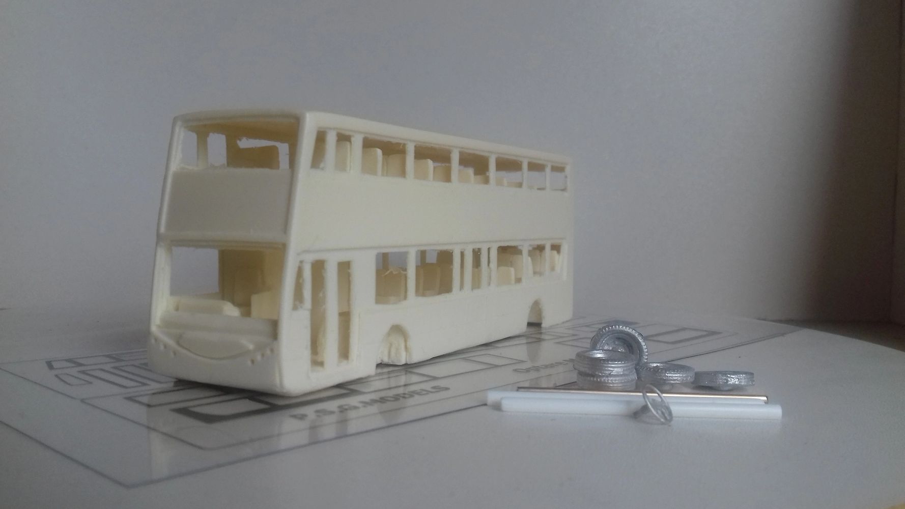 176th Scale Model Kits of Buses and Coaches P.S.G. Models