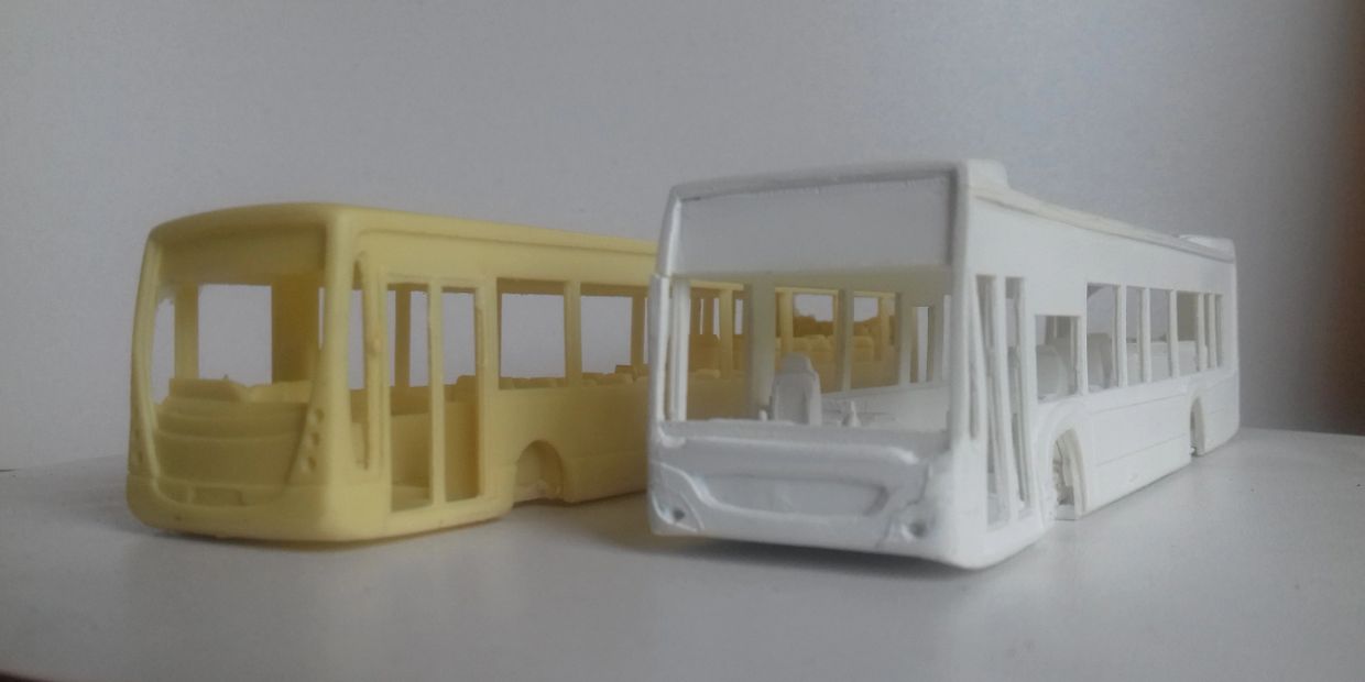 176th Scale Model Kits of Buses and Coaches P.S.G. Models