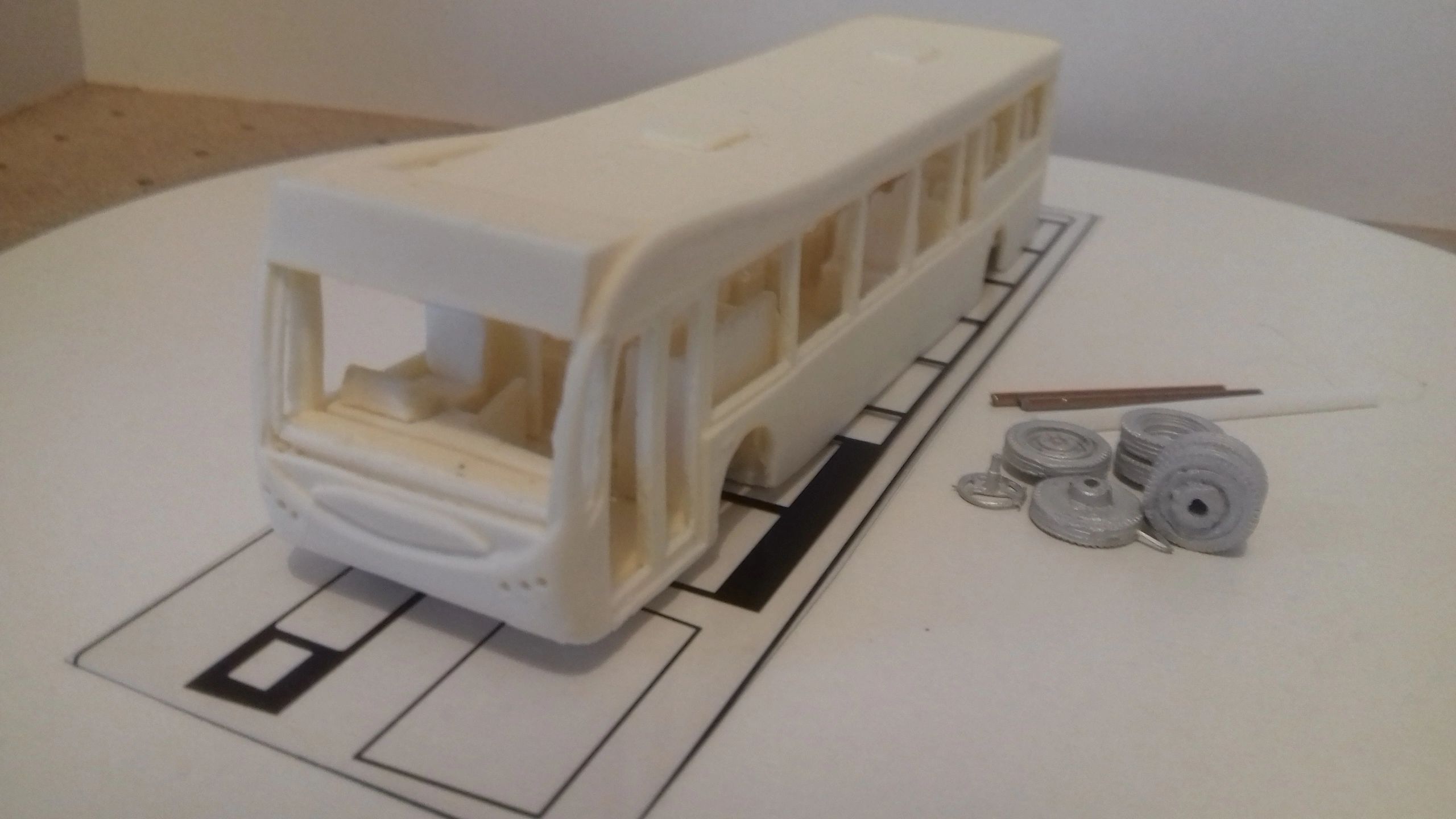 176th Scale Model Kits of Buses and Coaches P.S.G. Models