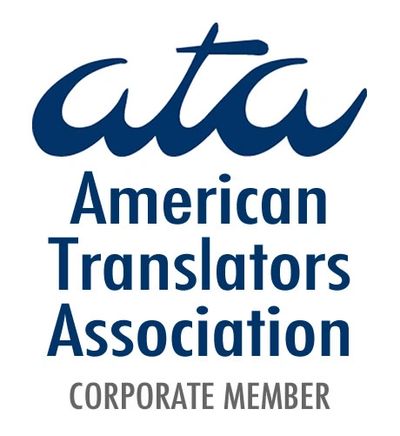 Corporate Member of the American Translators Association