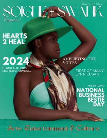 Shaundale Rena, Soigne + Swank Magazine, August 2024, Lynn Eusan, Developmental Editor, Black Editor