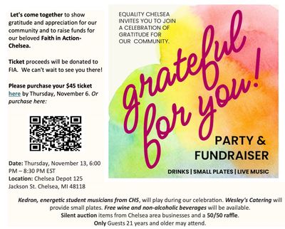 Fundraiser for Faith in Action Tickets