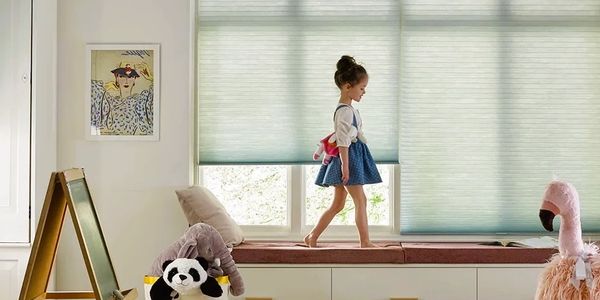 Omaha Window Treatments | Cordless window blinds safe for child. Omaha Window Coverings
