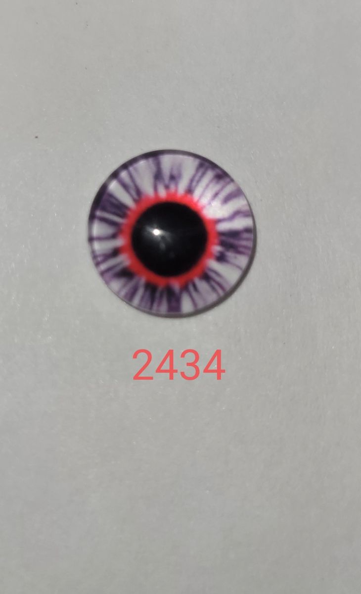 Custom Glass Eyes 2434 Burst 10pk