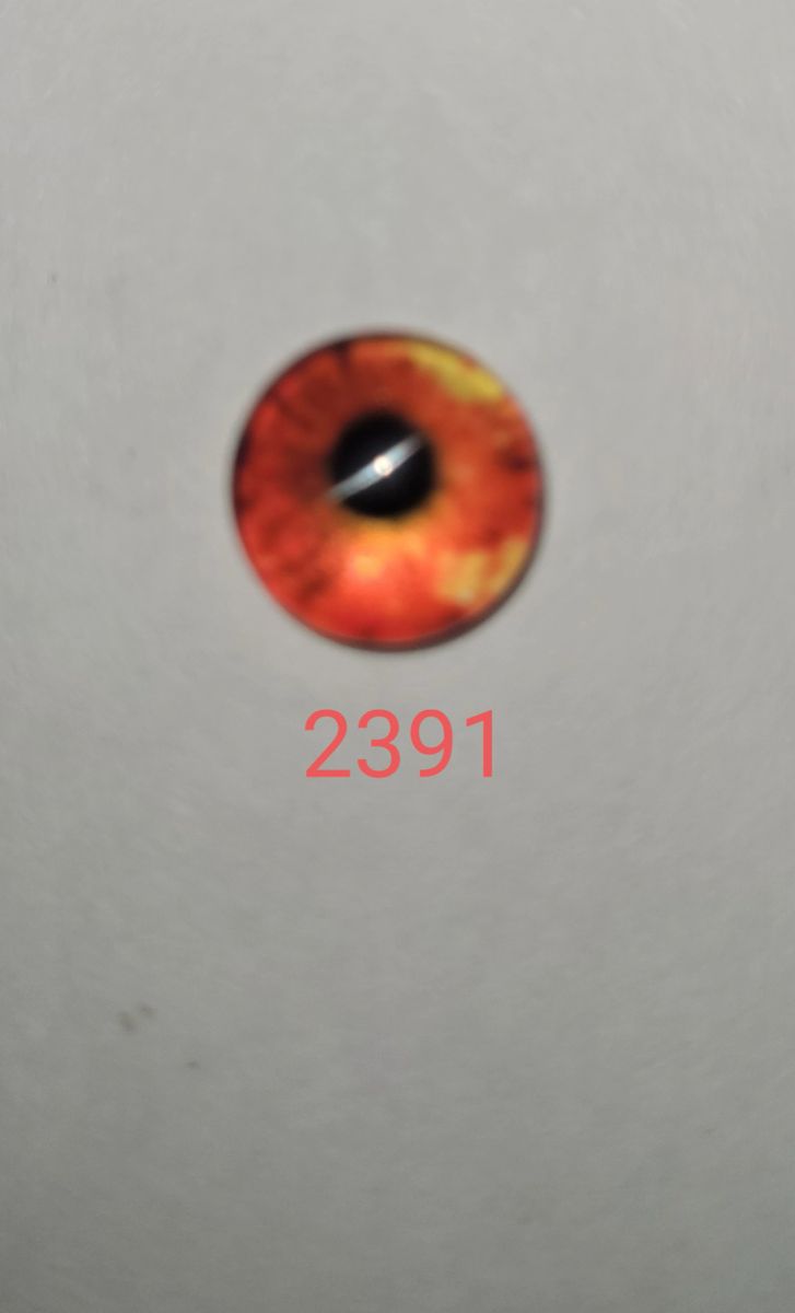 Custom Glass Eyes 2391 Blaze 10pk