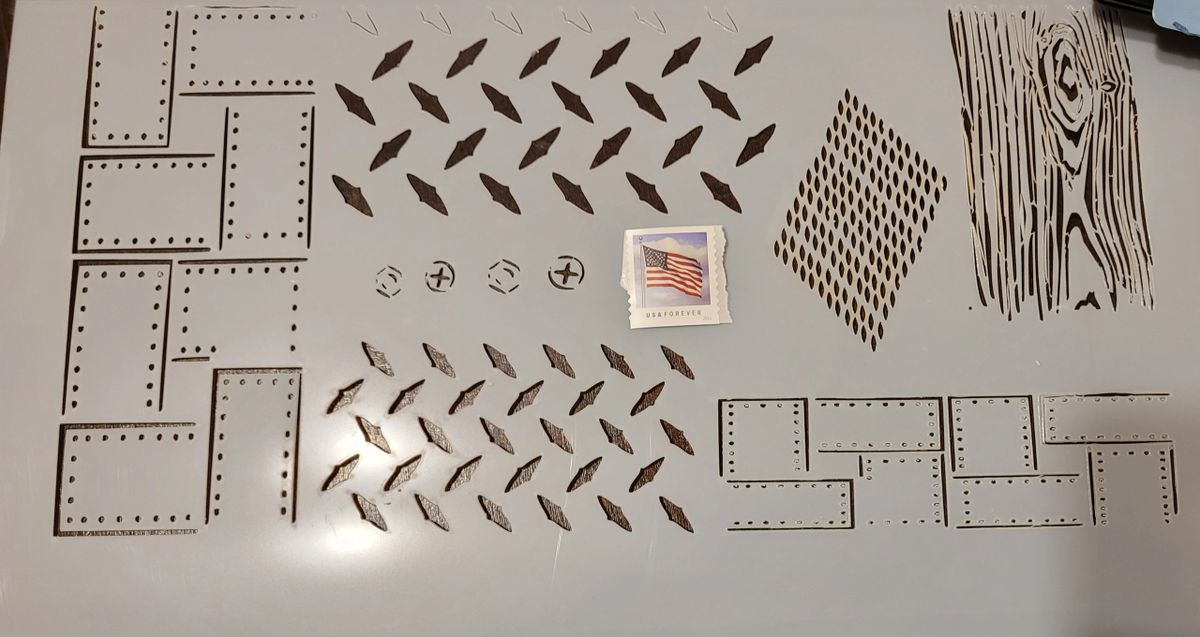 Industrial Stencil IS1 Pre order 06/01/21