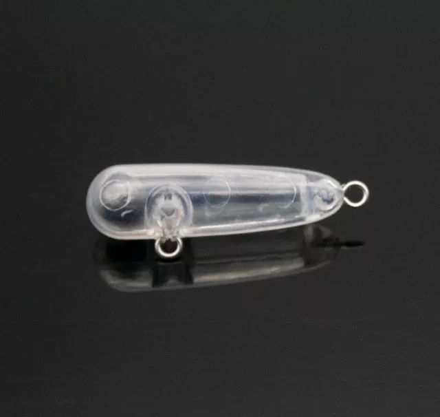 20 Unpainted 75mm Lipless Spoon lure Blanks US Shipped Eyes Included